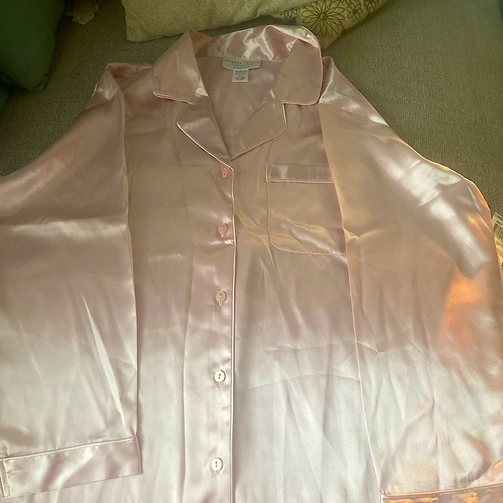 Plus Sz Women’s 2 piece Pajamas/Lounge Set Morgan Taylor Intimates From Macy’s - Picture 5 of 6
